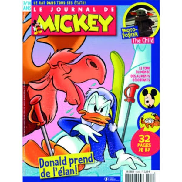 ABONNEMENT HEBDOMADAIRE LE JOURNAL DE MICKEY