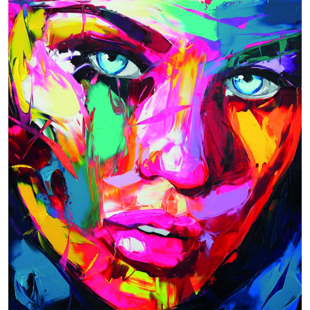 Tableau Bahia 120 x 120 cm, Francoise Nieilly