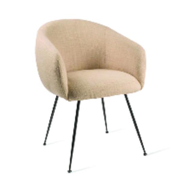 Fauteuil rembourr Buddy beige, Pols Potten