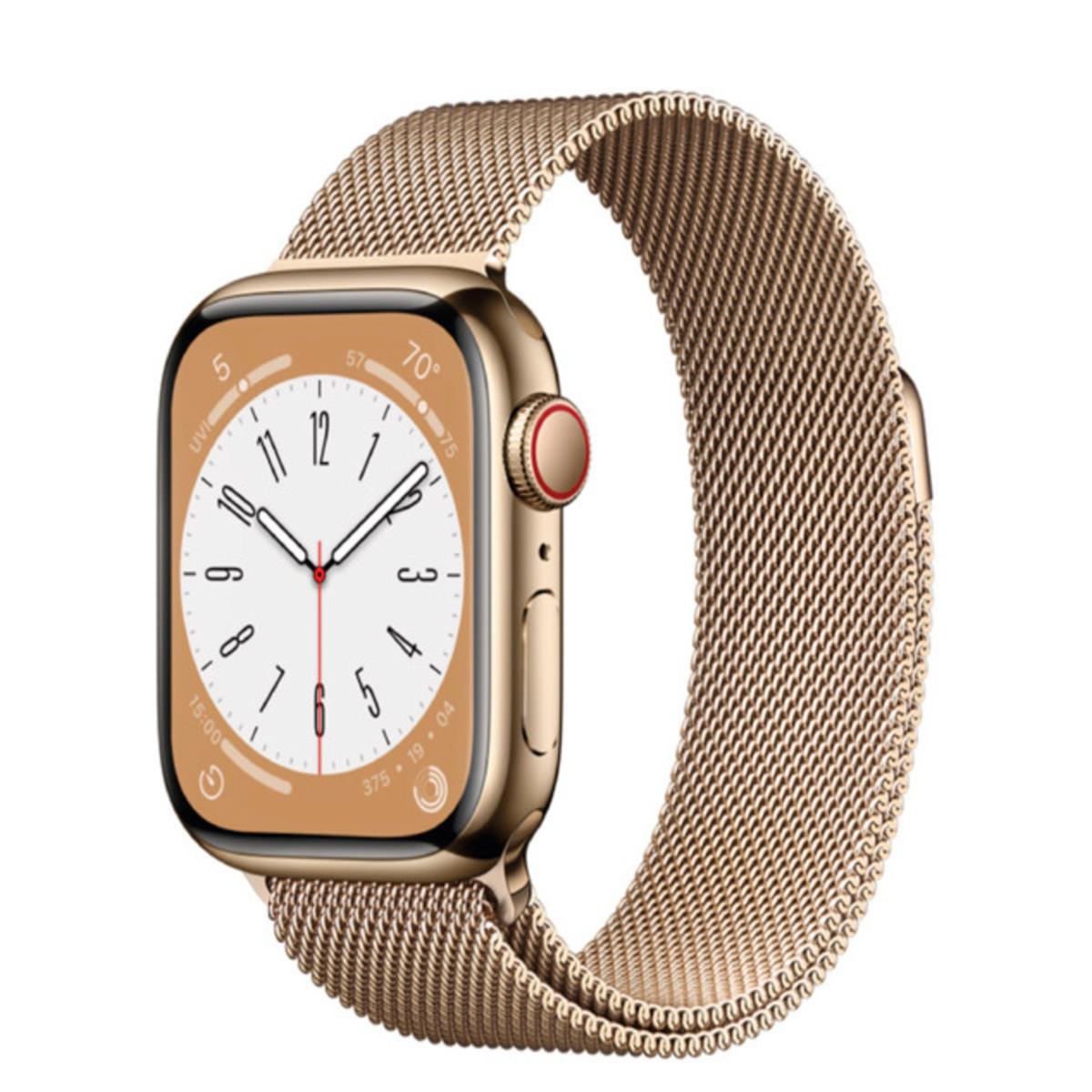Apple Watch Serie 8 - GPS+Cellular - 41mm - Or - APPLE