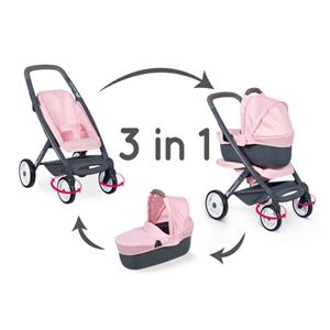 Poussette 3 en 1 - SMOBY -