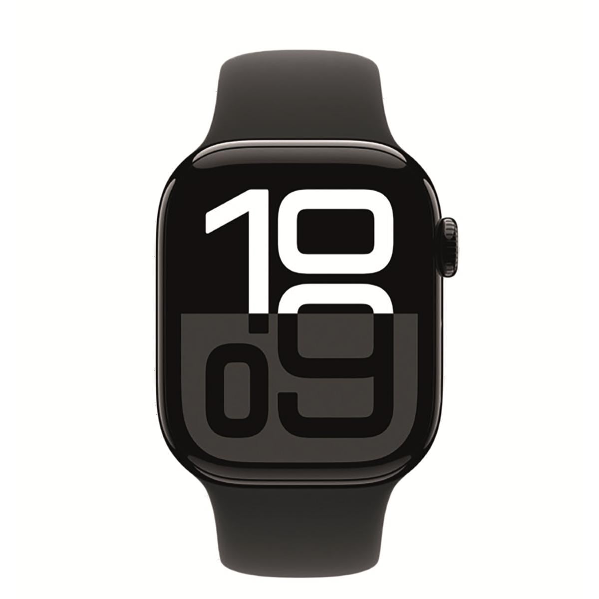 Apple Watch - Series 10 - Cellul - Noir - 42 mm - M/L