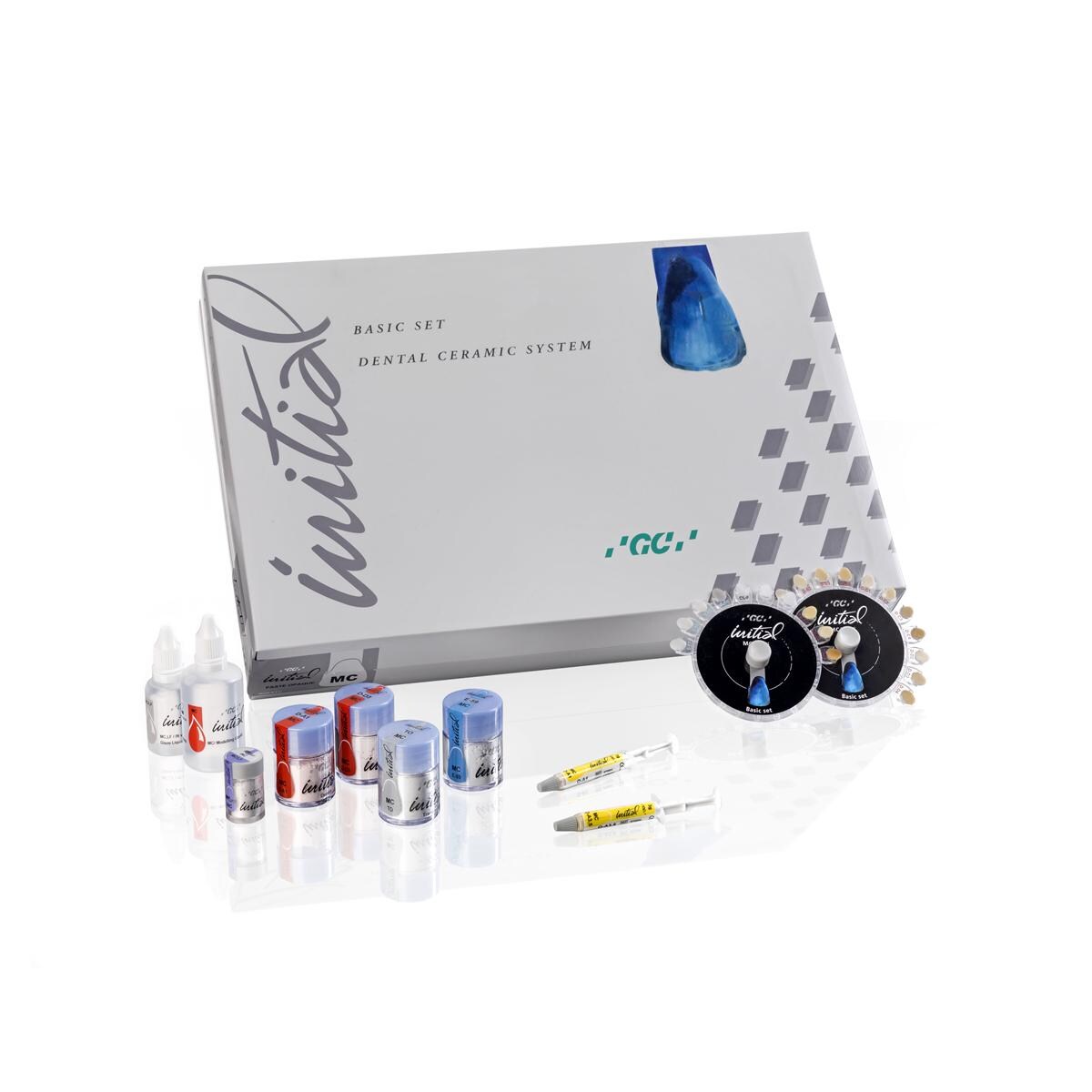 Initial MC GC - Coffret Basic opaques en poudre