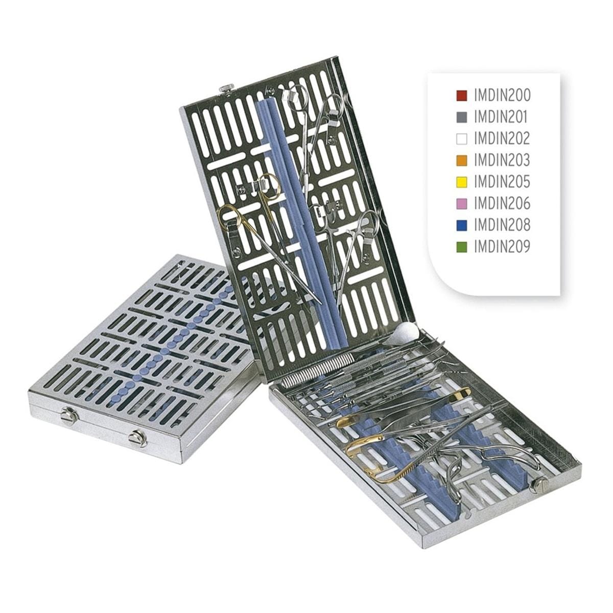 Cassette HU-FRIEDY - DIN - 20 instruments - Blanc