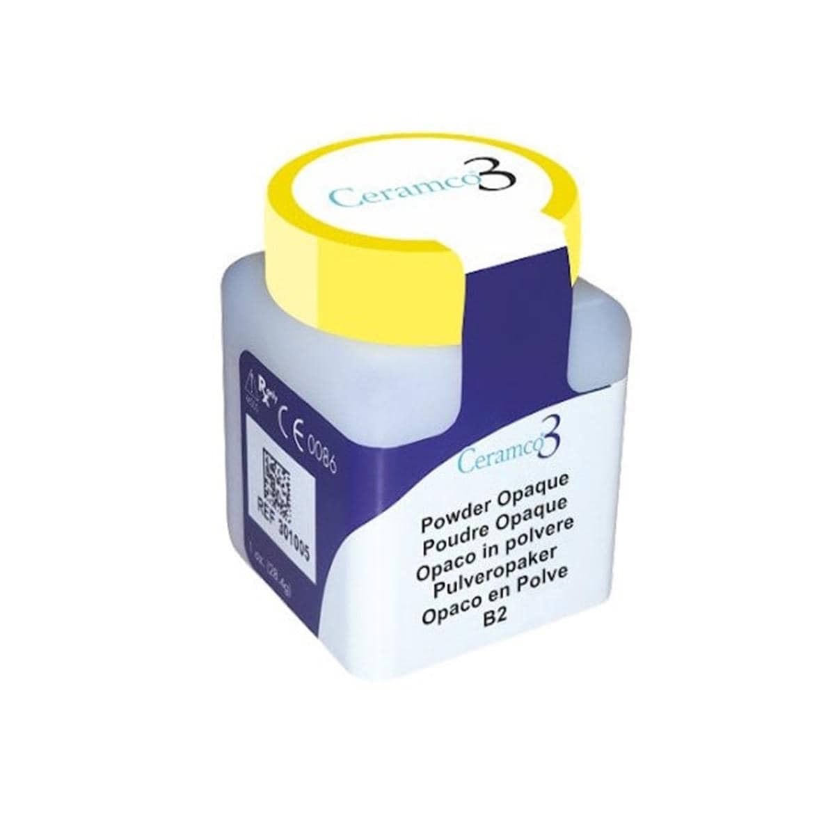 Ceramco 3 UGIN'DENTAIRE - Poudre Opaque - A4 - Le pot de 28,4 g